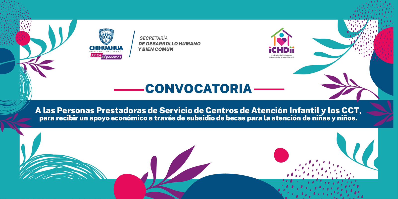 Lanza Estado convocatoria a centros de atención infantil para becas ...