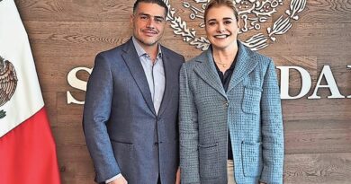 Informa gobernadora Campos a García Harfuch sobre hechos en Morelos