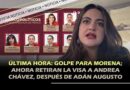 Cancela USA visa a Senadora Andrea Chávez