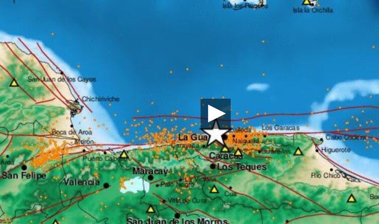 Nuevo sismo en Venezuela; no se tienen reportes de daños