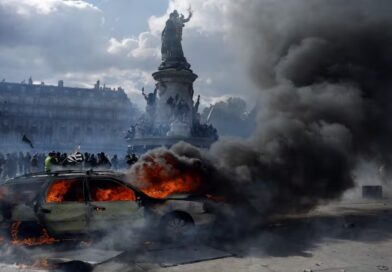 Protestas en Francia contra aumento a gasolinas y alimentos; 1,200 detenidos